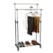 Simplify Double Tier Adjustable Height Rolling Garment Rack 27111 - alternate 2